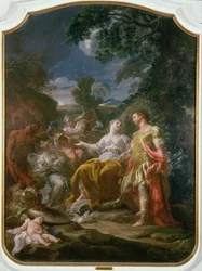 Mars und Venus mit Cupidos